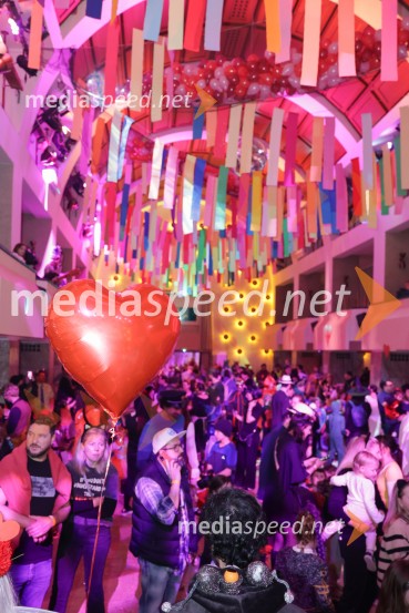 Veliko pustovanje, Festivalna dvorana Ljubljana