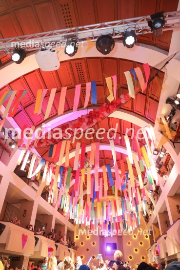 Veliko pustovanje, Festivalna dvorana Ljubljana