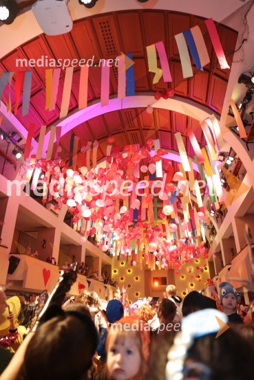 Veliko pustovanje, Festivalna dvorana Ljubljana