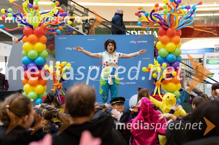 Zabava z navihano Doti in kurenti, Citycener Celje