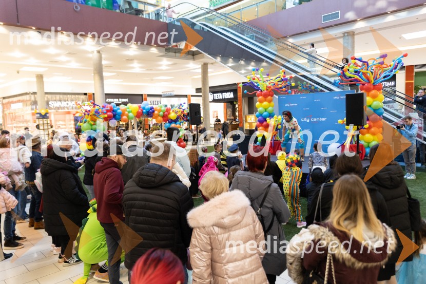 Zabava z navihano Doti in kurenti, Citycener Celje