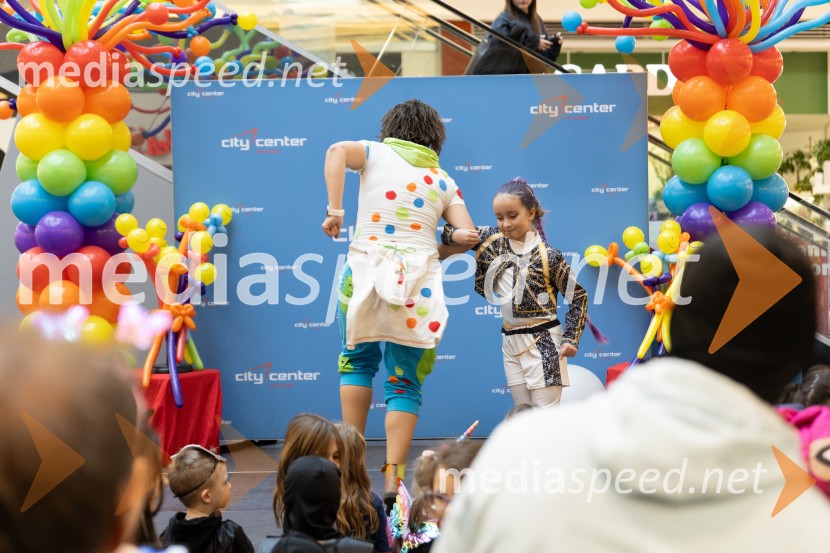 Zabava z navihano Doti in kurenti, Citycener Celje
