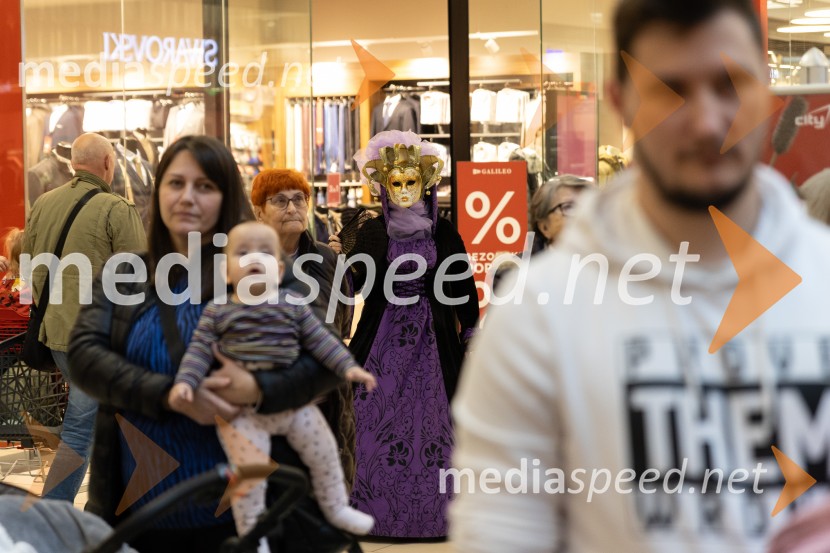 Zabava z navihano Doti in kurenti, Citycener Celje