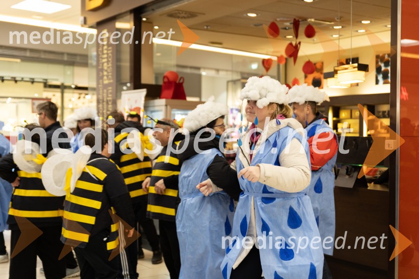Zabava z navihano Doti in kurenti, Citycener Celje