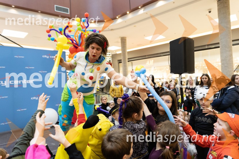 Zabava z navihano Doti in kurenti, Citycener Celje