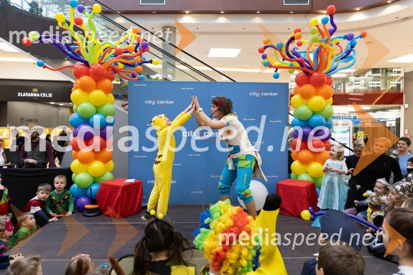 Zabava z navihano Doti in kurenti, Citycener Celje