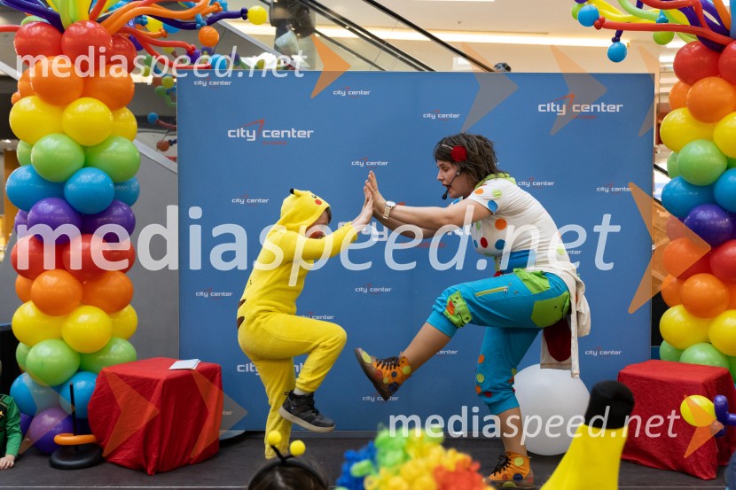 Zabava z navihano Doti in kurenti, Citycener Celje