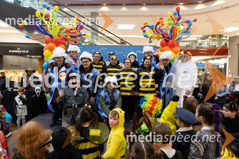 Zabava z navihano Doti in kurenti, Citycener Celje