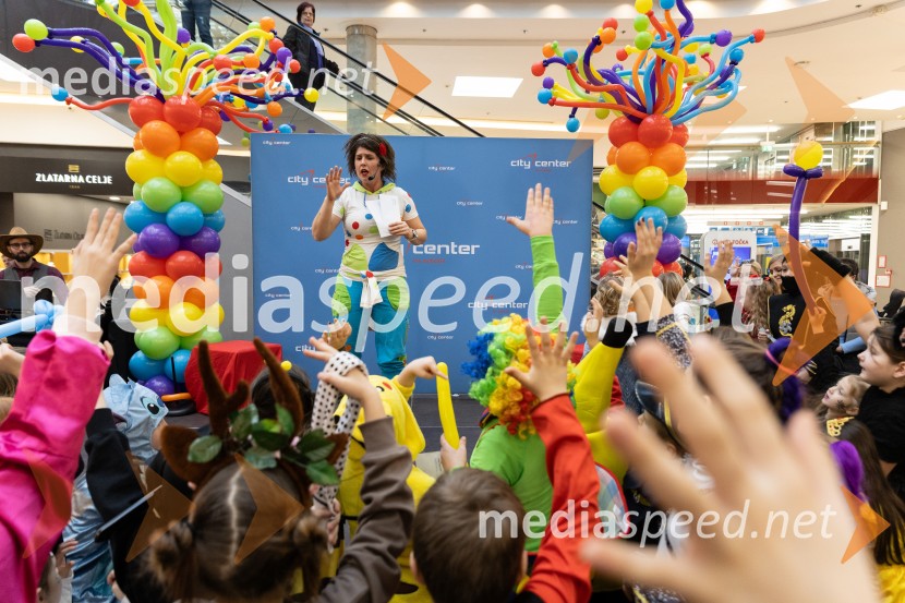 Zabava z navihano Doti in kurenti, Citycener Celje