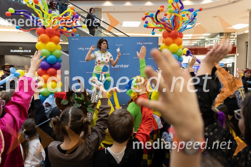 Zabava z navihano Doti in kurenti, Citycener Celje