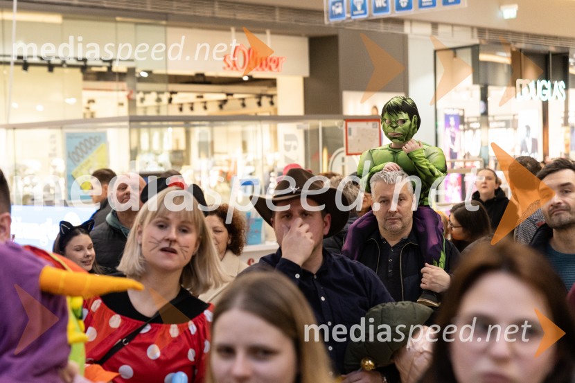 Zabava z navihano Doti in kurenti, Citycener Celje