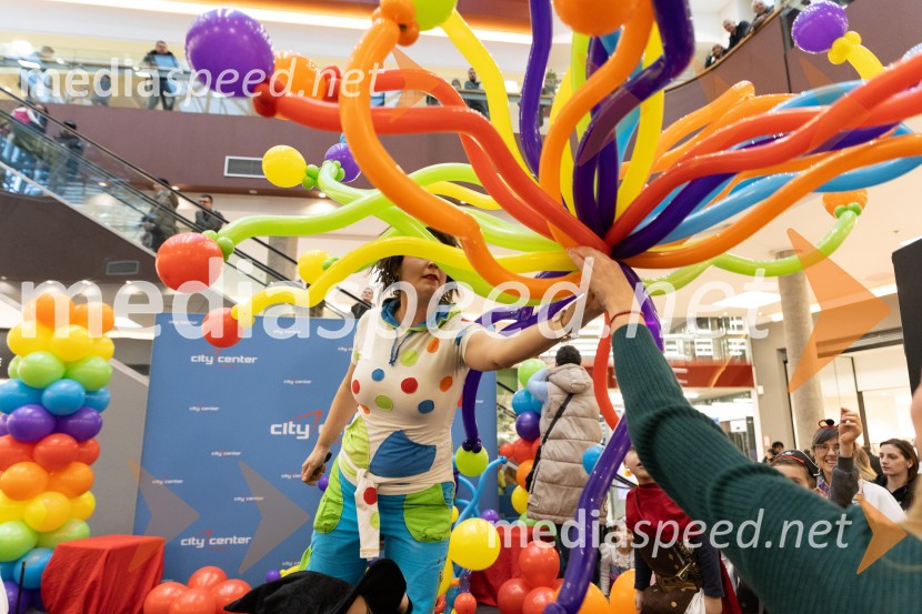 Zabava z navihano Doti in kurenti, Citycener Celje