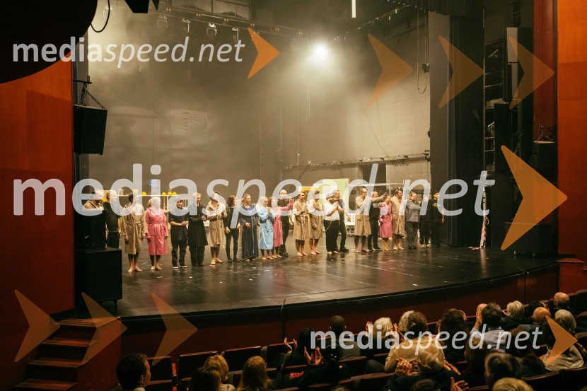 V potu mojega obraza,  krstna uprizoritev koreografskega eseja, SNG Nova Gorica