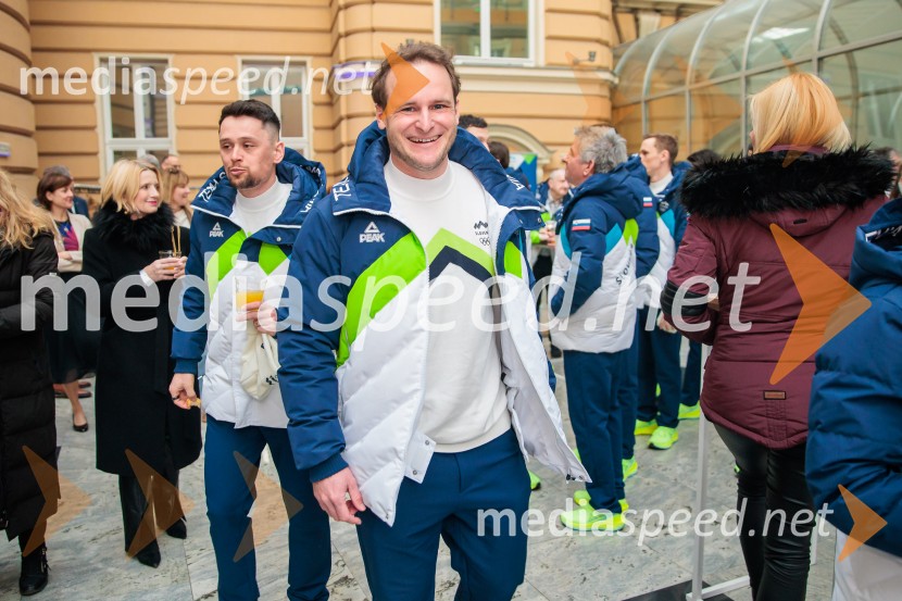 Sprejem olimpijske reprezentance Slovenije Milano Cortina 2026