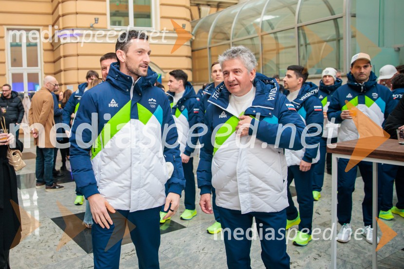 Sprejem olimpijske reprezentance Slovenije Milano Cortina 2026