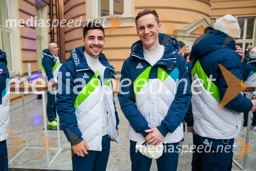Sprejem olimpijske reprezentance Slovenije Milano Cortina 2026