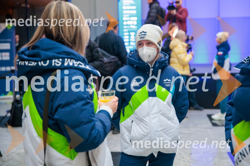 Sprejem olimpijske reprezentance Slovenije Milano Cortina 2026