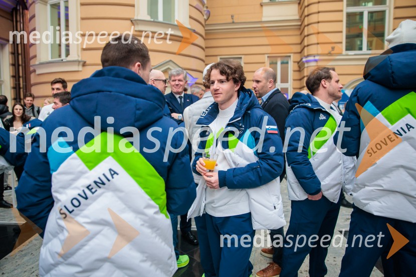 Sprejem olimpijske reprezentance Slovenije Milano Cortina 2026
