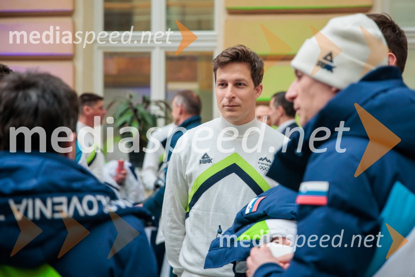 Sprejem olimpijske reprezentance Slovenije Milano Cortina 2026