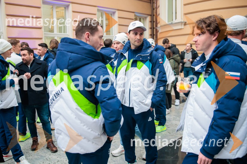 Sprejem olimpijske reprezentance Slovenije Milano Cortina 2026