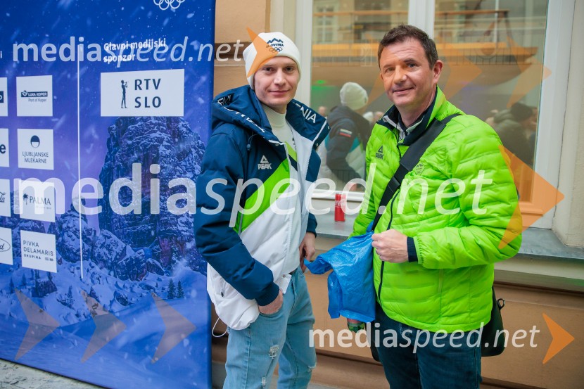 Sprejem olimpijske reprezentance Slovenije Milano Cortina 2026