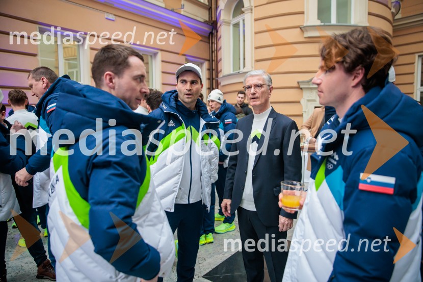 Sprejem olimpijske reprezentance Slovenije Milano Cortina 2026