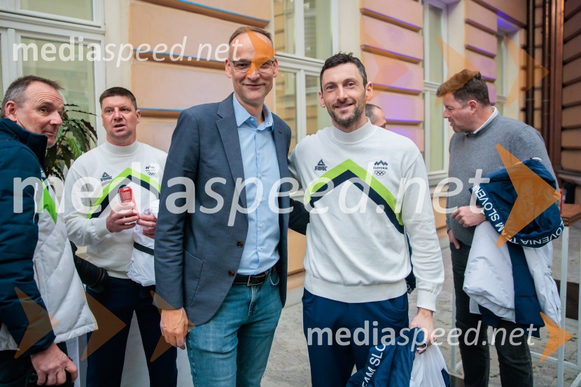 Sprejem olimpijske reprezentance Slovenije Milano Cortina 2026