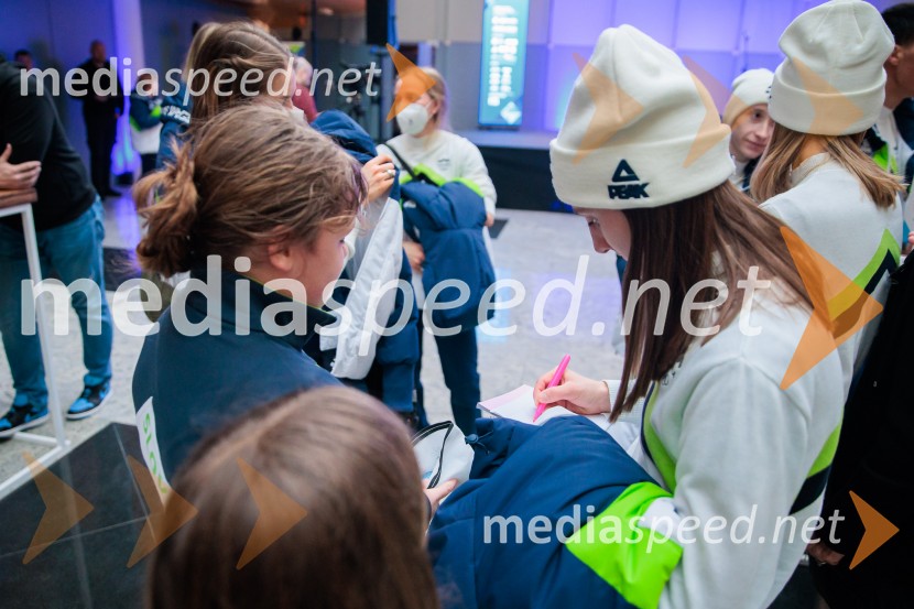 Sprejem olimpijske reprezentance Slovenije Milano Cortina 2026