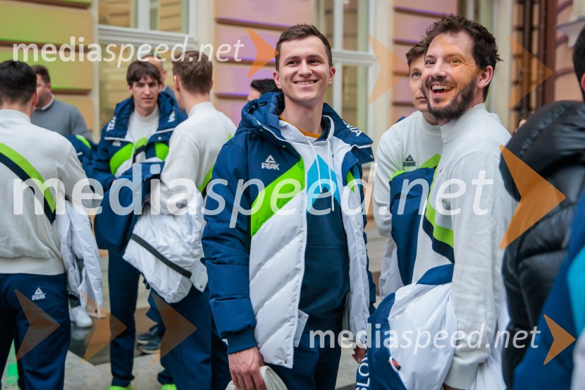 Sprejem olimpijske reprezentance Slovenije Milano Cortina 2026