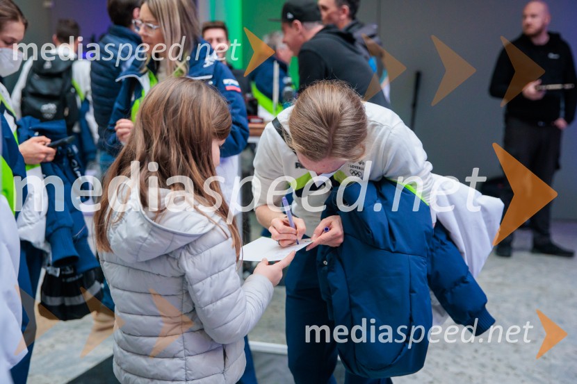Sprejem olimpijske reprezentance Slovenije Milano Cortina 2026