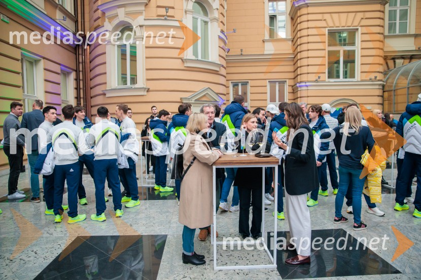 Sprejem olimpijske reprezentance Slovenije Milano Cortina 2026