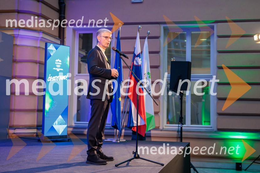 Sprejem olimpijske reprezentance Slovenije Milano Cortina 2026