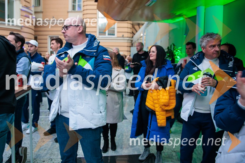 Sprejem olimpijske reprezentance Slovenije Milano Cortina 2026