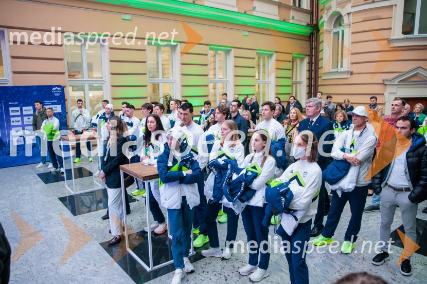 Sprejem olimpijske reprezentance Slovenije Milano Cortina 2026