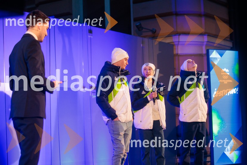 Sprejem olimpijske reprezentance Slovenije Milano Cortina 2026