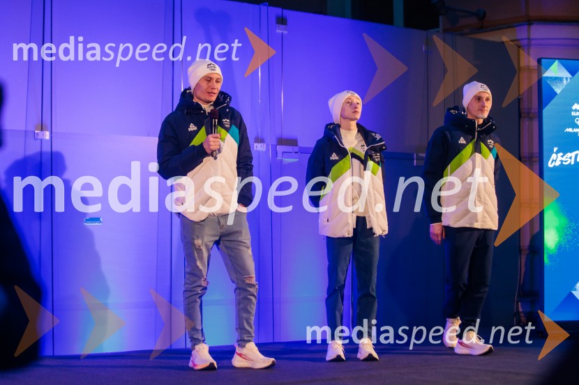 Sprejem olimpijske reprezentance Slovenije Milano Cortina 2026