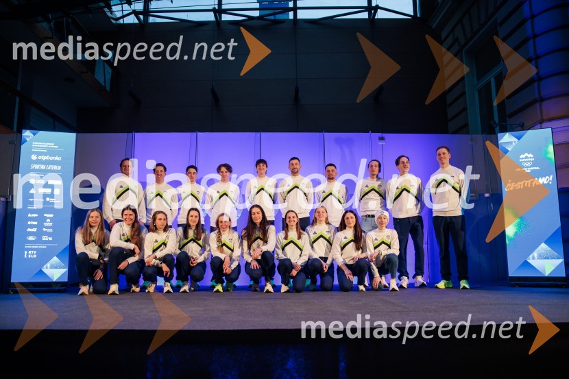 Sprejem olimpijske reprezentance Slovenije Milano Cortina 2026