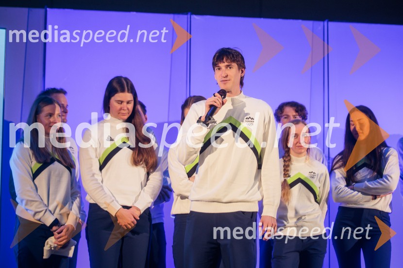 Sprejem olimpijske reprezentance Slovenije Milano Cortina 2026