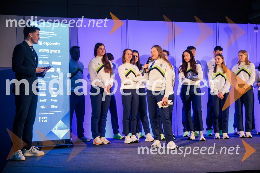 Sprejem olimpijske reprezentance Slovenije Milano Cortina 2026