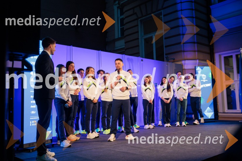 Sprejem olimpijske reprezentance Slovenije Milano Cortina 2026