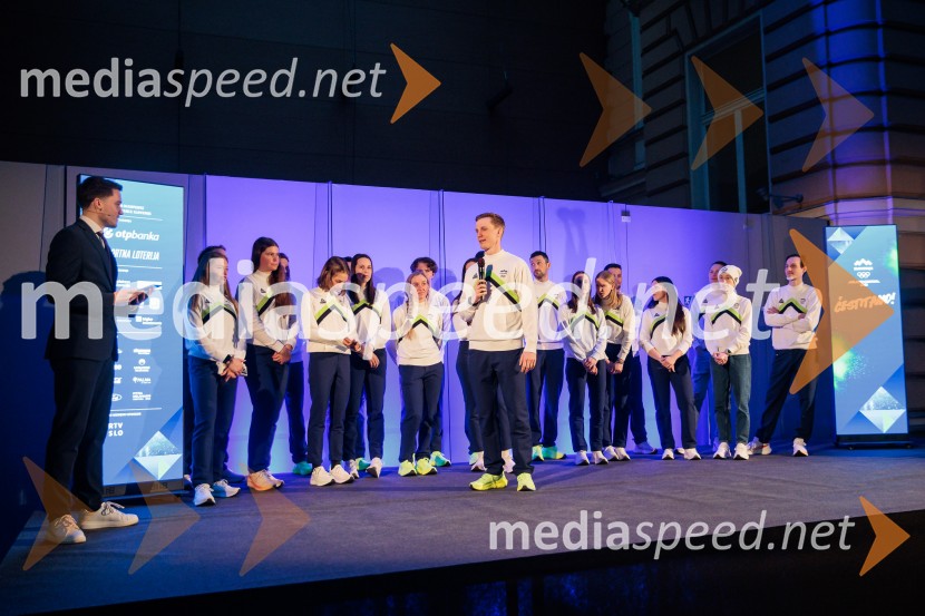 Sprejem olimpijske reprezentance Slovenije Milano Cortina 2026