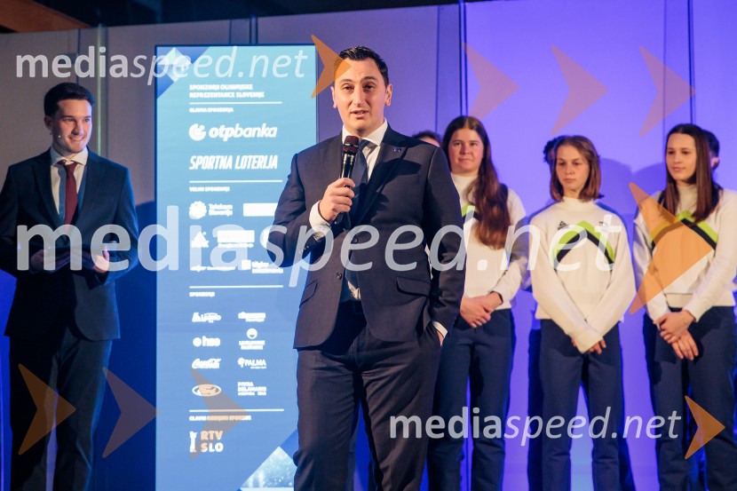Sprejem olimpijske reprezentance Slovenije Milano Cortina 2026