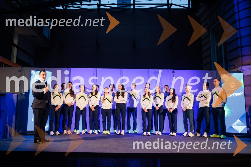 Sprejem olimpijske reprezentance Slovenije Milano Cortina 2026