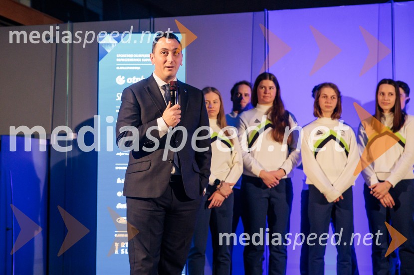 Sprejem olimpijske reprezentance Slovenije Milano Cortina 2026