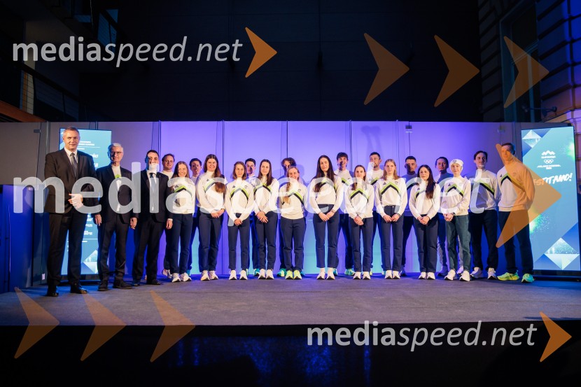 Sprejem olimpijske reprezentance Slovenije Milano Cortina 2026