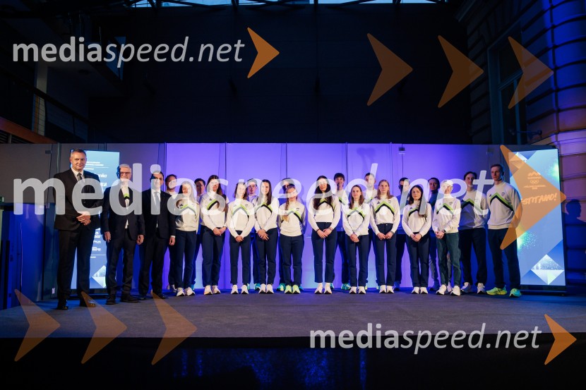 Sprejem olimpijske reprezentance Slovenije Milano Cortina 2026