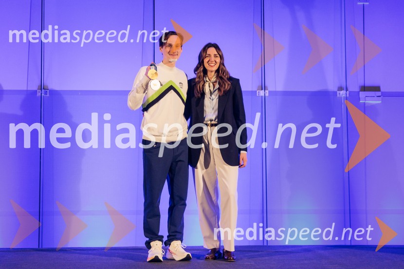 Sprejem olimpijske reprezentance Slovenije Milano Cortina 2026