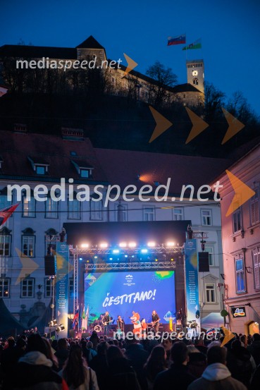 Sprejem olimpijske reprezentance Slovenije Milano Cortina 2026