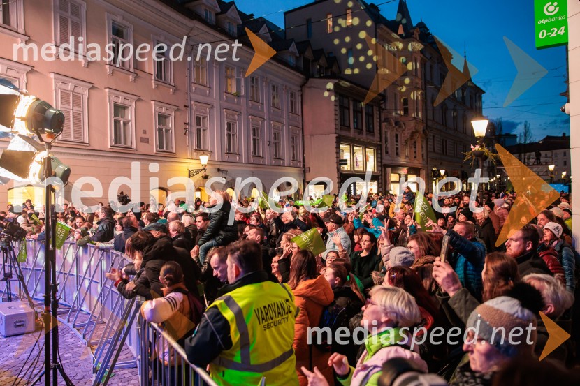 Sprejem olimpijske reprezentance Slovenije Milano Cortina 2026