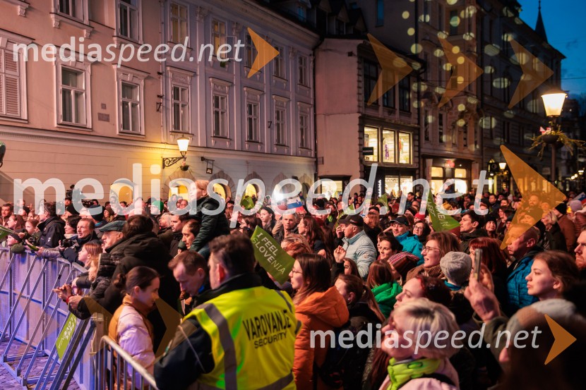 Sprejem olimpijske reprezentance Slovenije Milano Cortina 2026